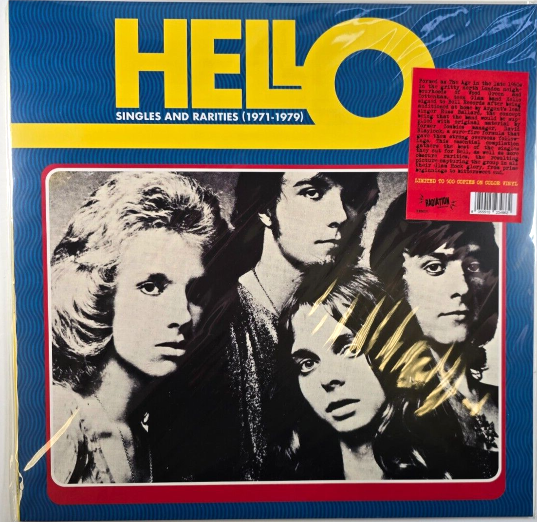Hello – Singles & Rarities 1971-1979 LP Album vinyl record limited coloured 2023