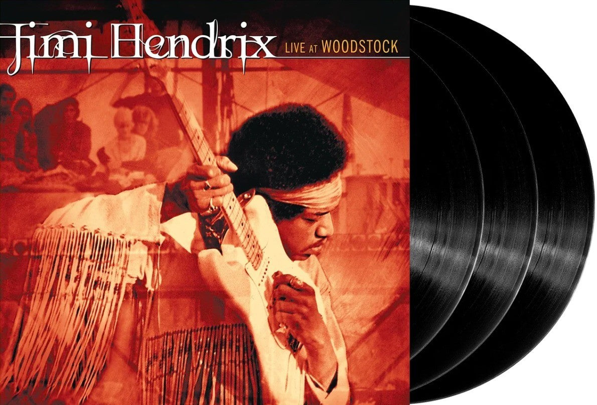 The Jimi Hendrix  Live At Woodstock LP Album vinyl record 2010