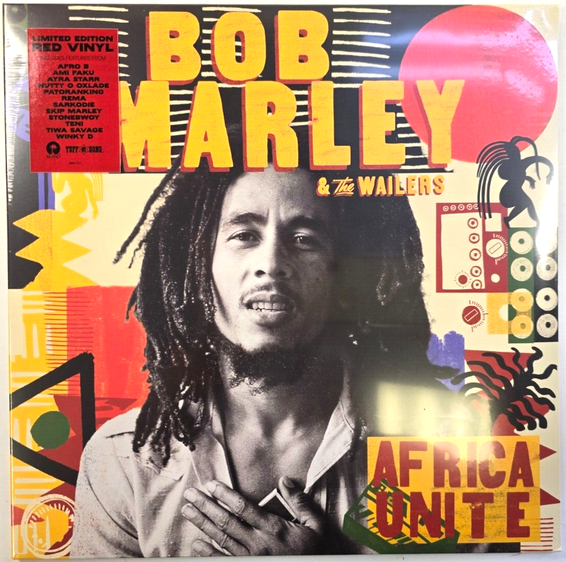 Bob Marley Africa Unite LP Album vinyl record  limited edition 2023 on Island