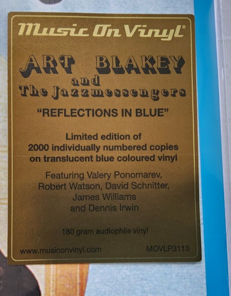 Art Blakey And The Jazz messengers  Reflections In Blue LP Album vinyl record 