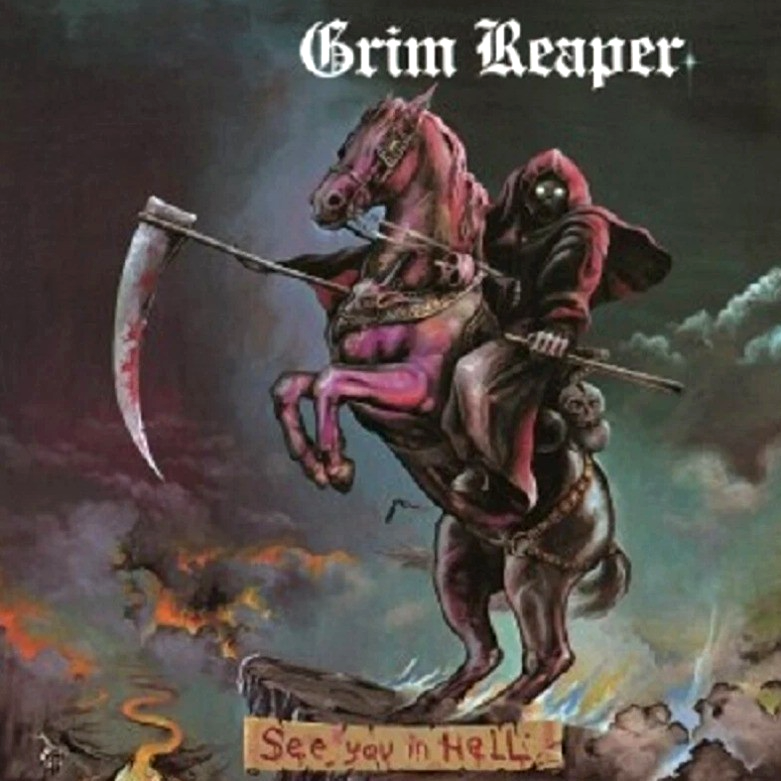 Grim Reaper See You In Hell album cover LP Album vinyl record 2013 remastered