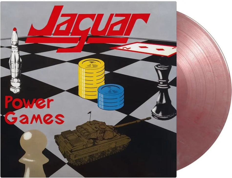Jaguar: Power Games limited marbled numbered LP Album vinyl record NEW 2023