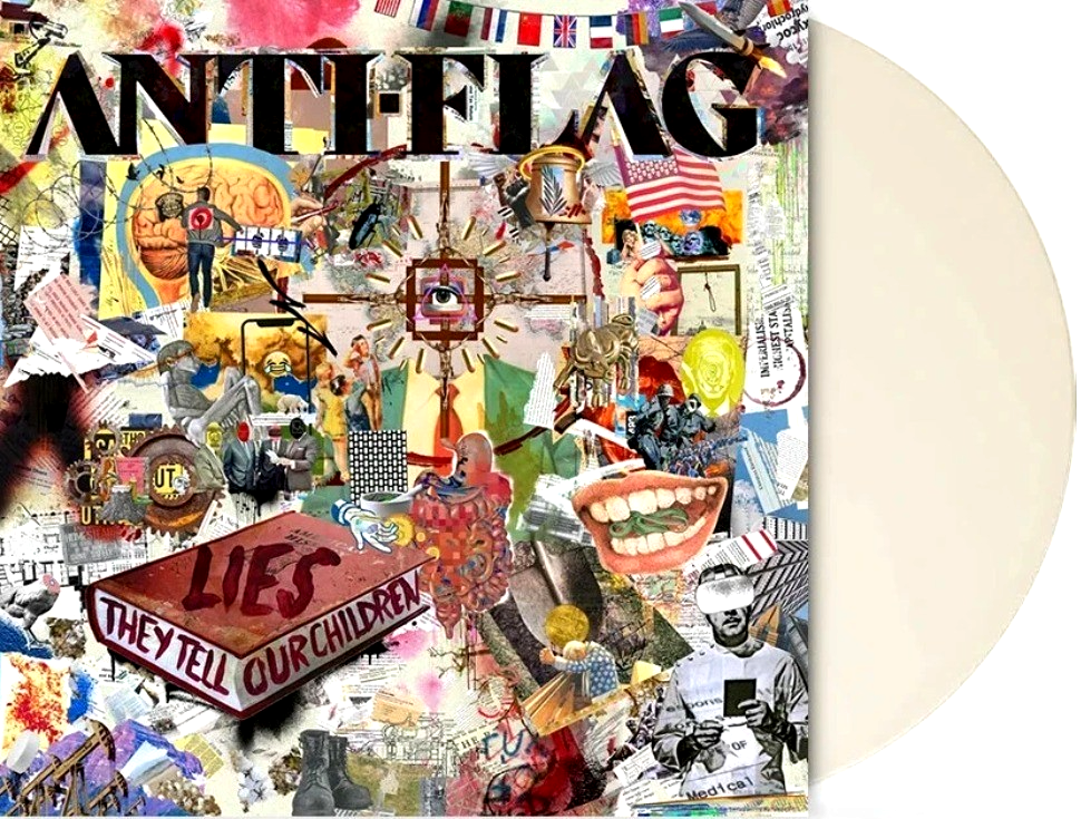 Anti-Flag  Lies They Tell Our Children LP Album vinyl 2023 limited bone coloured
