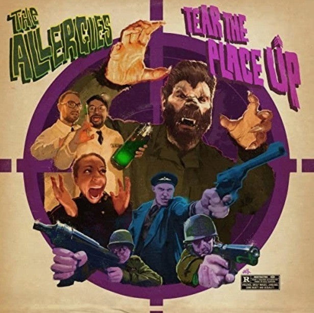 The Allergies –  Tear The Place Up CD Album  2023 on Jalapeno Records