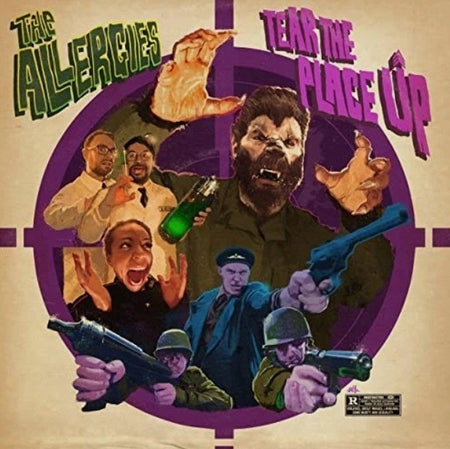 The Allergies –  Tear The Place Up CD Album  2023 on Jalapeno Records
