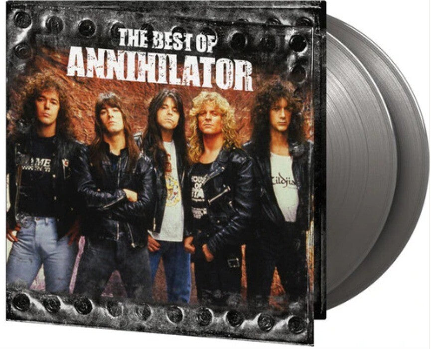 The Best Of Annihilator LP Album vinyl record limited numbered 2 x Silver 180gra