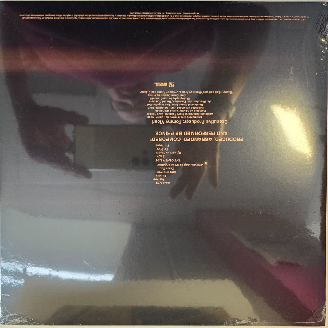 Prince For You LP Album vinyl record on Warner Records 2023 reissue funk soul