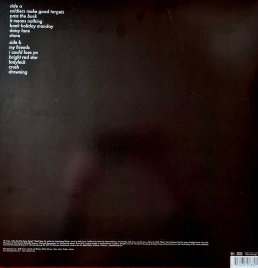 Stereophonics Pull The Pin LP Album vinyl record 2025 reissue in Gatefold on V2