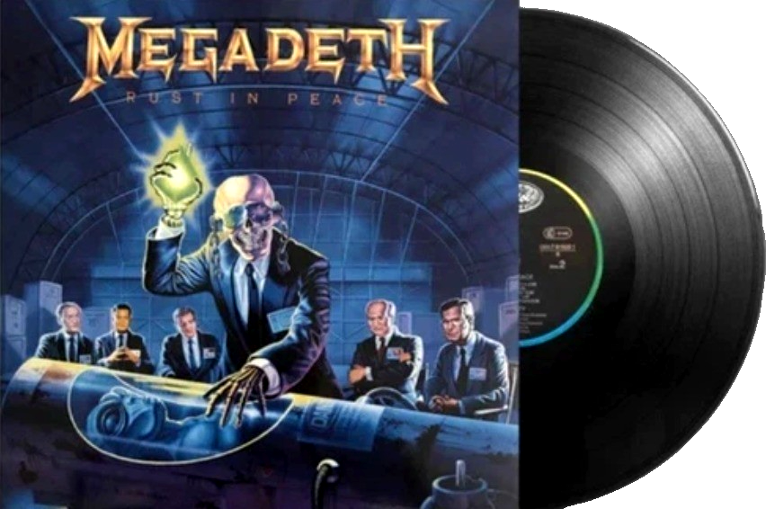 Megadeth Rust In Peace LP Album vinyl record 2025 reissue 180gram on Capitol