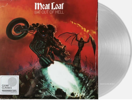 Meat Loaf Bat Out Of Hell LP Album vinyl record limited clear 2021 reissue Epic