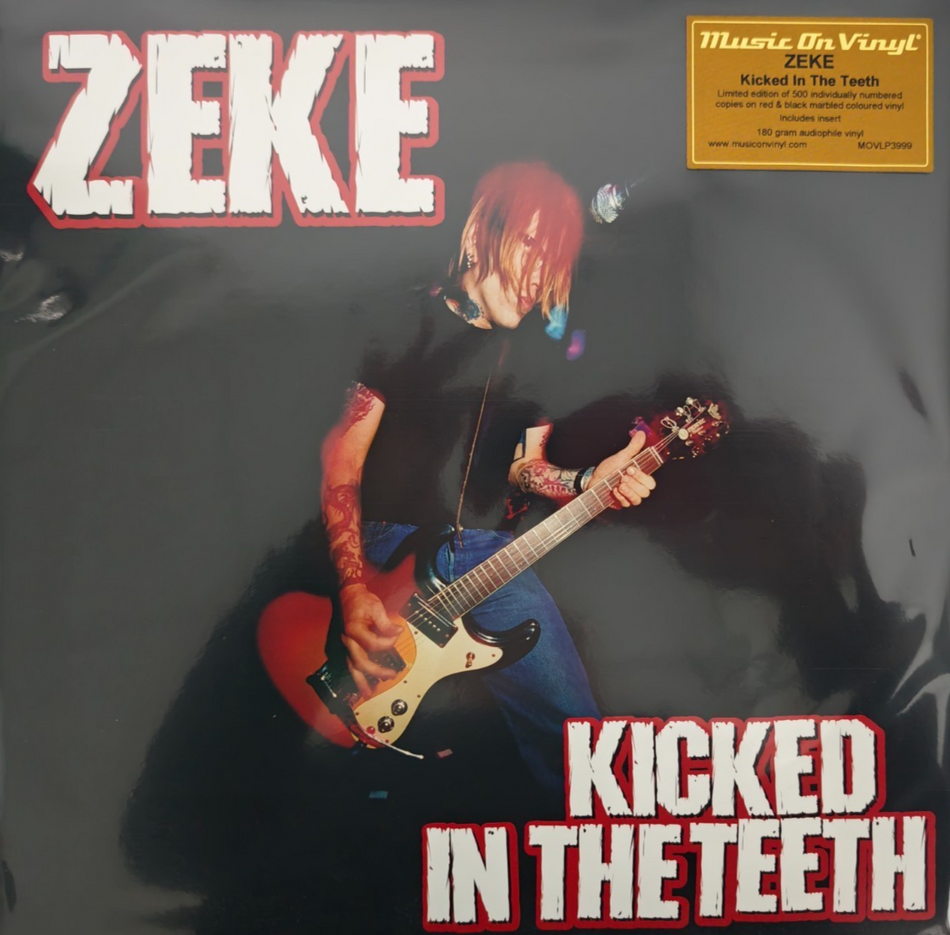 Zeke Kicked In The Teeth LP Album vinyl record limited Marbled numbered remaster
