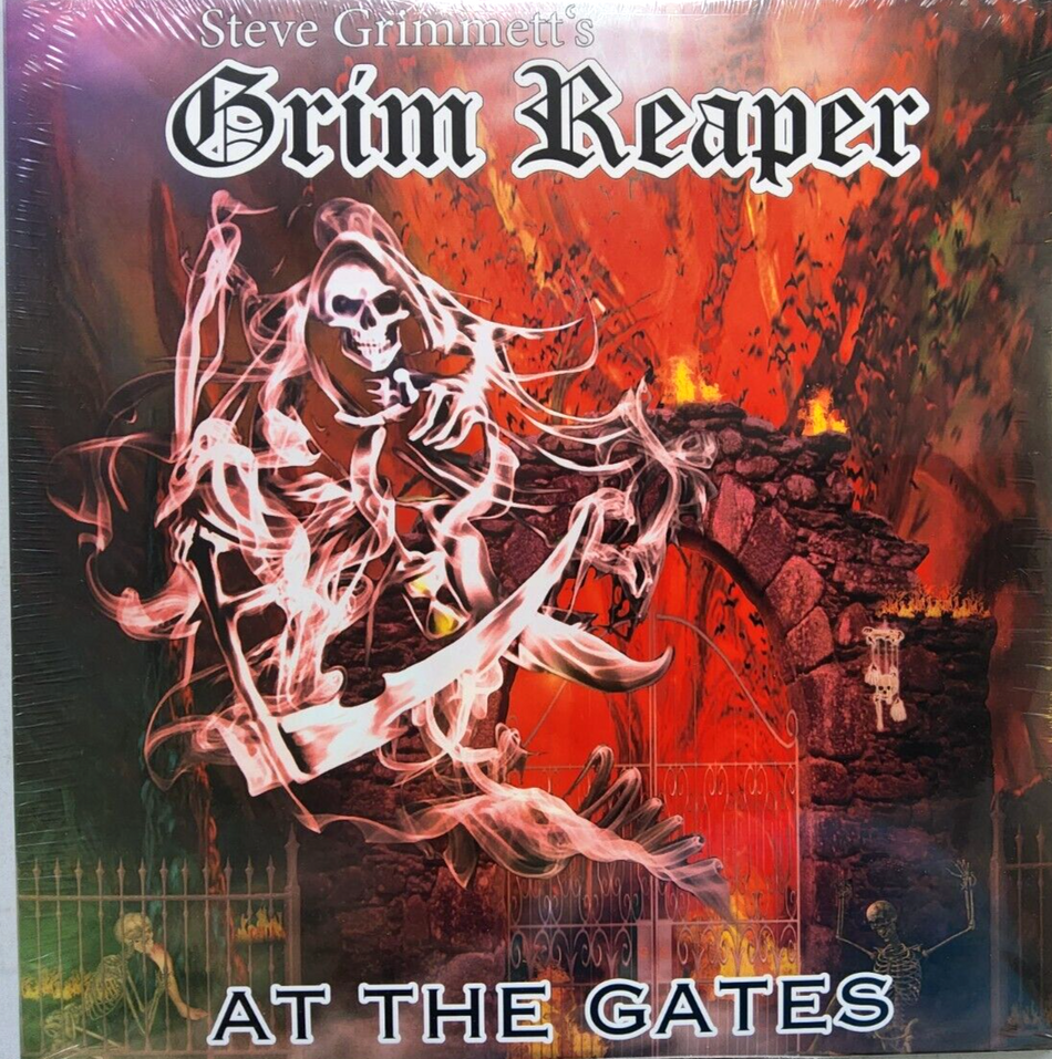 Steve Grimmett's Grim Reaper - At The Gates 2019 LTD RED 2 X LP Vinyl record