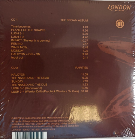 Orbital Orbital CD Album 2025 Expanded reissue compilation in digipak techno