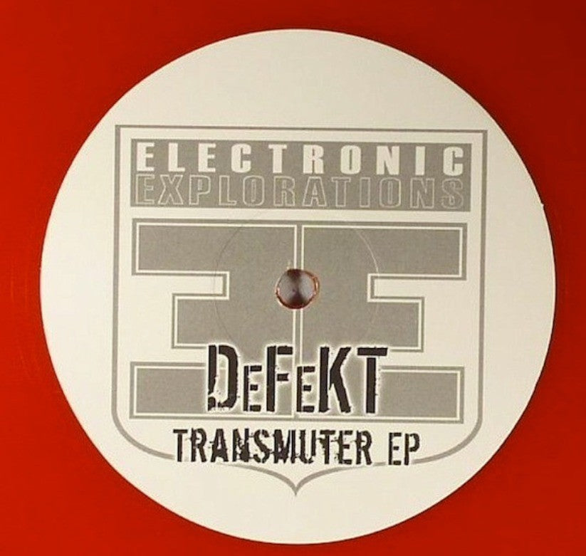 DeFeKT – Transmuter EP  12" Vinyl record 2013 electro techno limited red