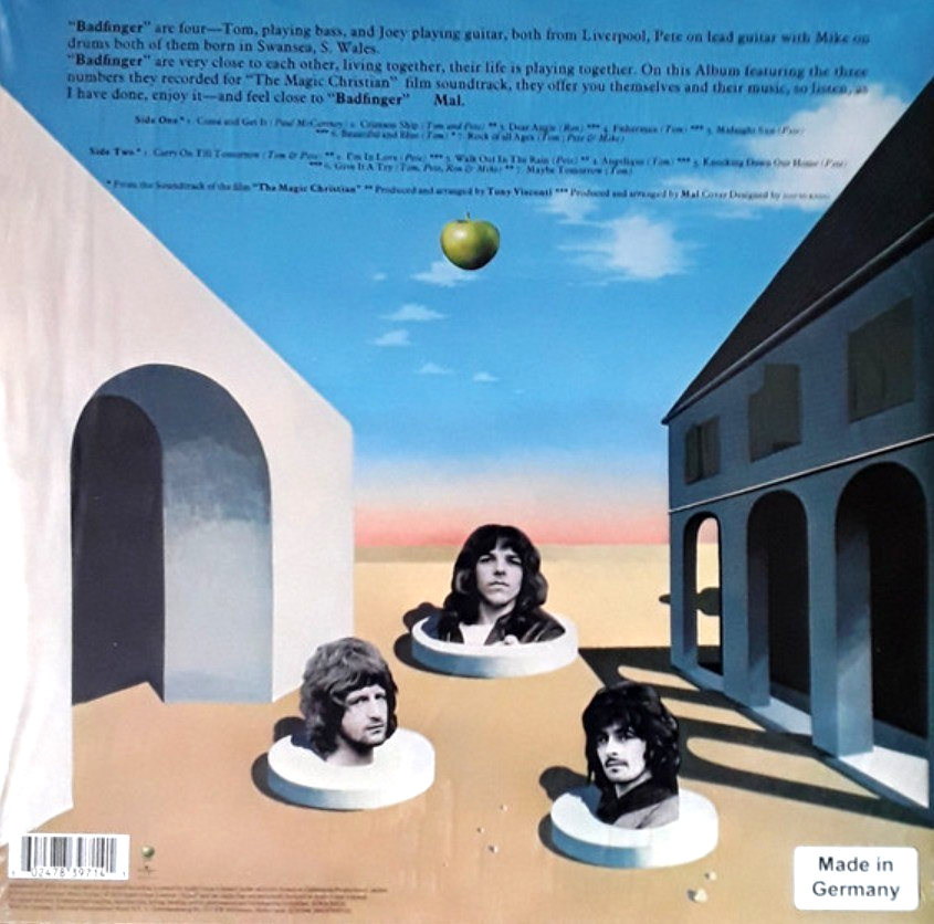 Badfinger Magic Christian Music LP Album Vinyl Record Limited Blue reissue