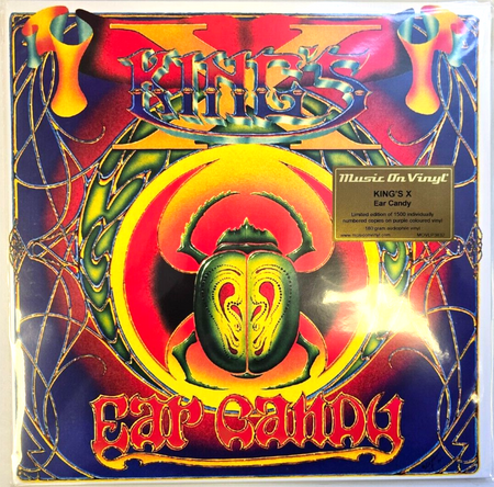 King's X – Ear candy LP Album vinyl record limited numbered purple 180gram 2024