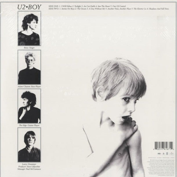 U2 Boy LP Album vinyl record Remastered reissue 2008 on Mercury