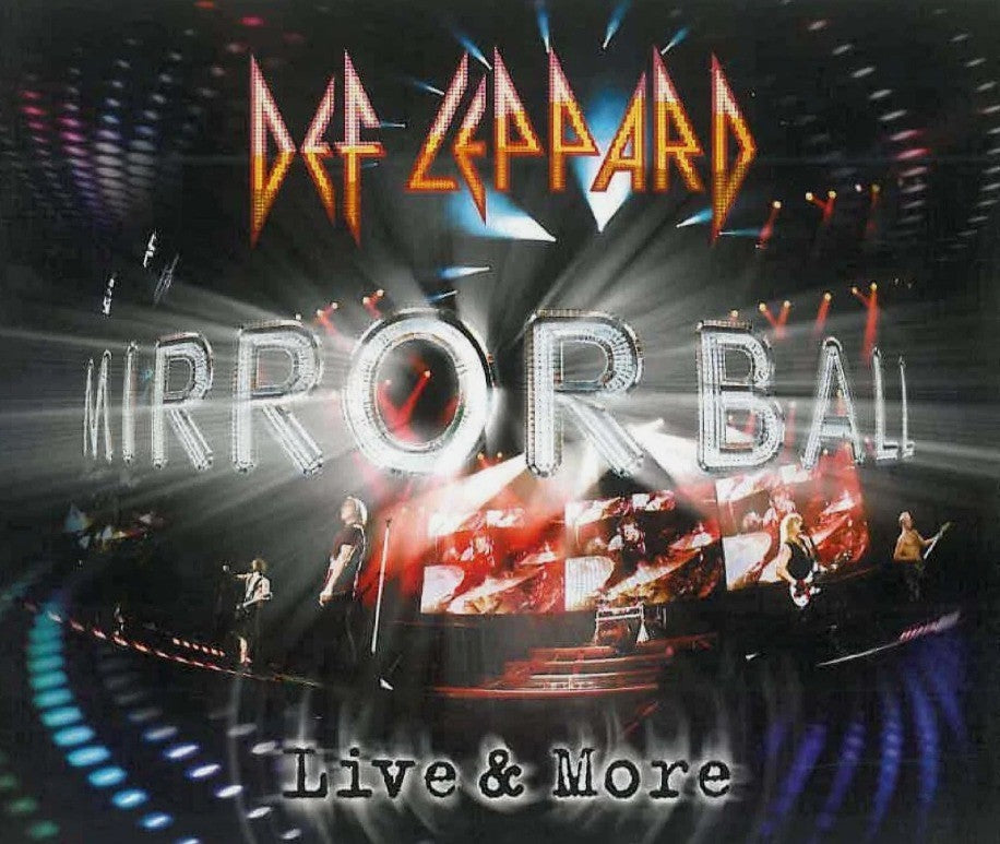 Def Leppard Mirror Ball Live & More 2 x CD + DVD 2011 on Bludgeon Riffola