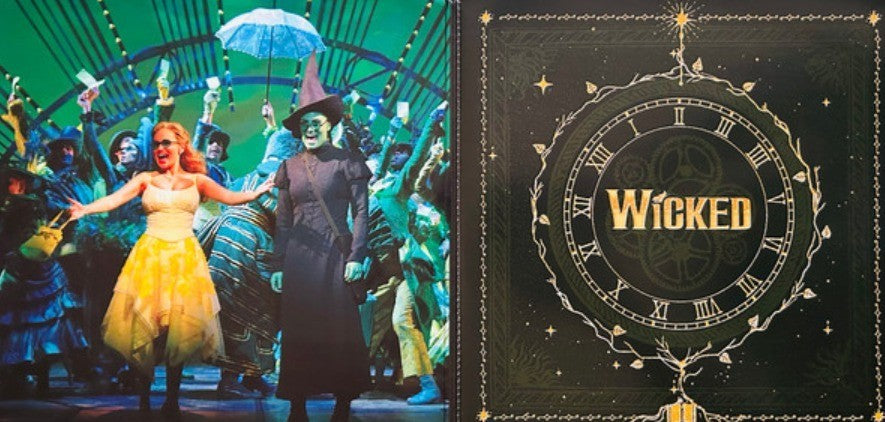 Stephen Schwartz Wicked Original Cast LP Album vinyl record Green lenticular cvr