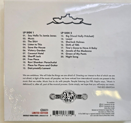 Red Krayola God Bless The Red Krayola And All Who Sail With It CD Album remaster