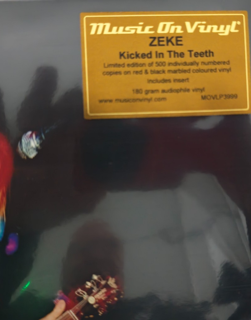Zeke Kicked In The Teeth LP Album vinyl record limited Marbled numbered remaster