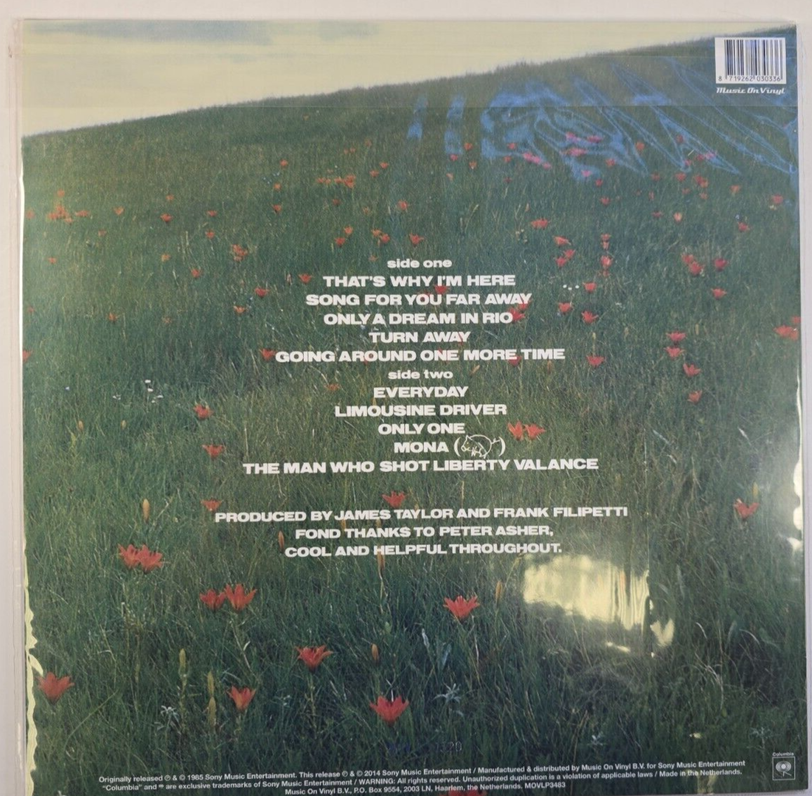 James Taylor That's Why I'm Here LP Album vinyl record limited numbered green