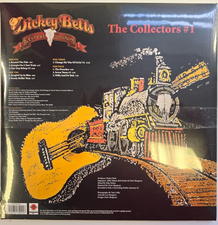 Dickey Betts : The Collectors LP Album vinyl record limited yellow 2022 rock