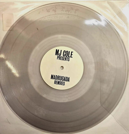 MJ Cole Madrugada Remixes 12" vinyl record limited clear UK garage house 2020