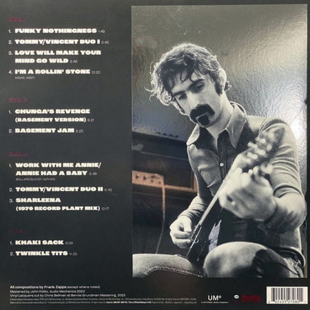 Frank Zappa Funky Nothingnes LP Album vinyl record 2023 In gatefold on UME