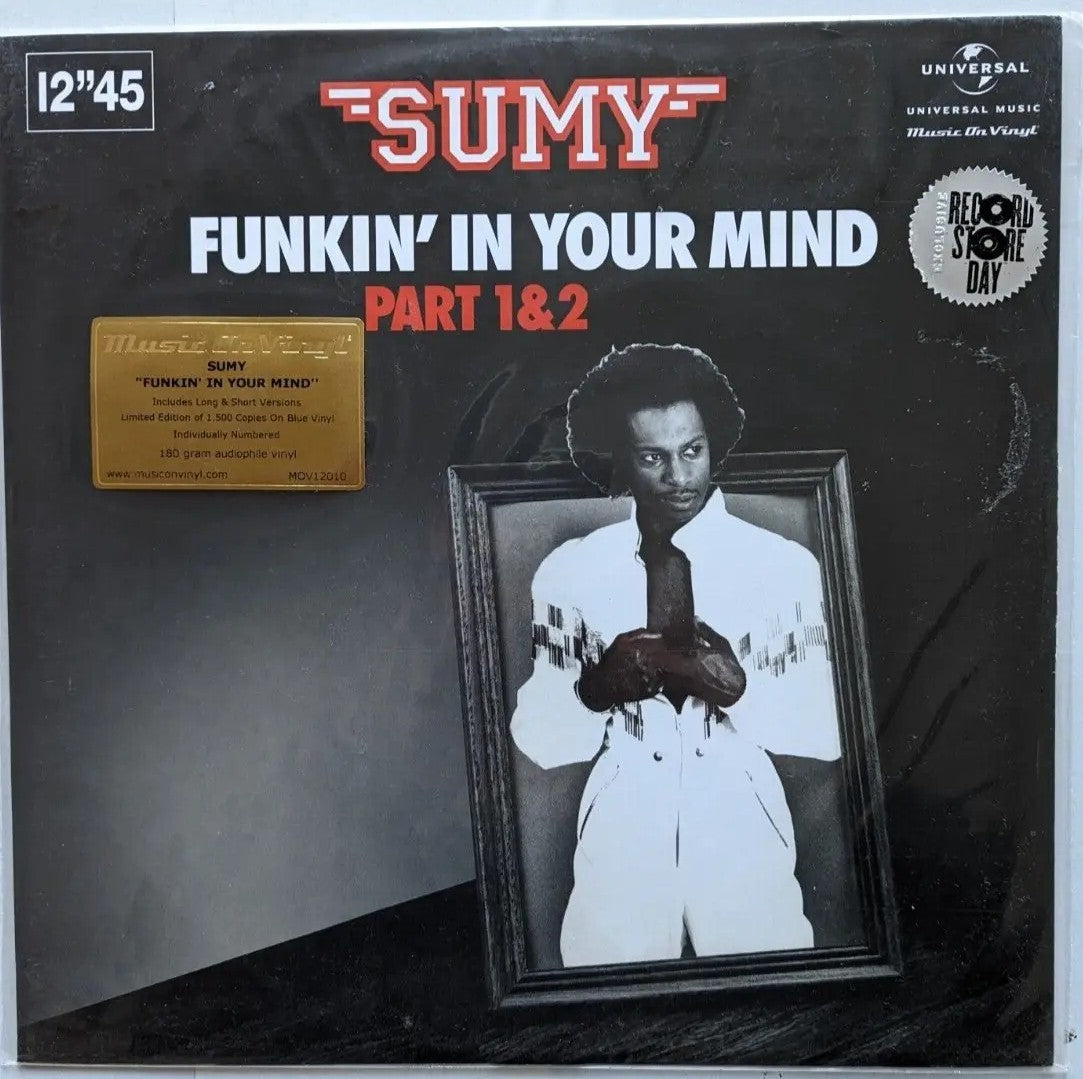 Sumy – Funkin' In Your Mind 2020 RSD Limited Blue numbered 12" vinyl record mint