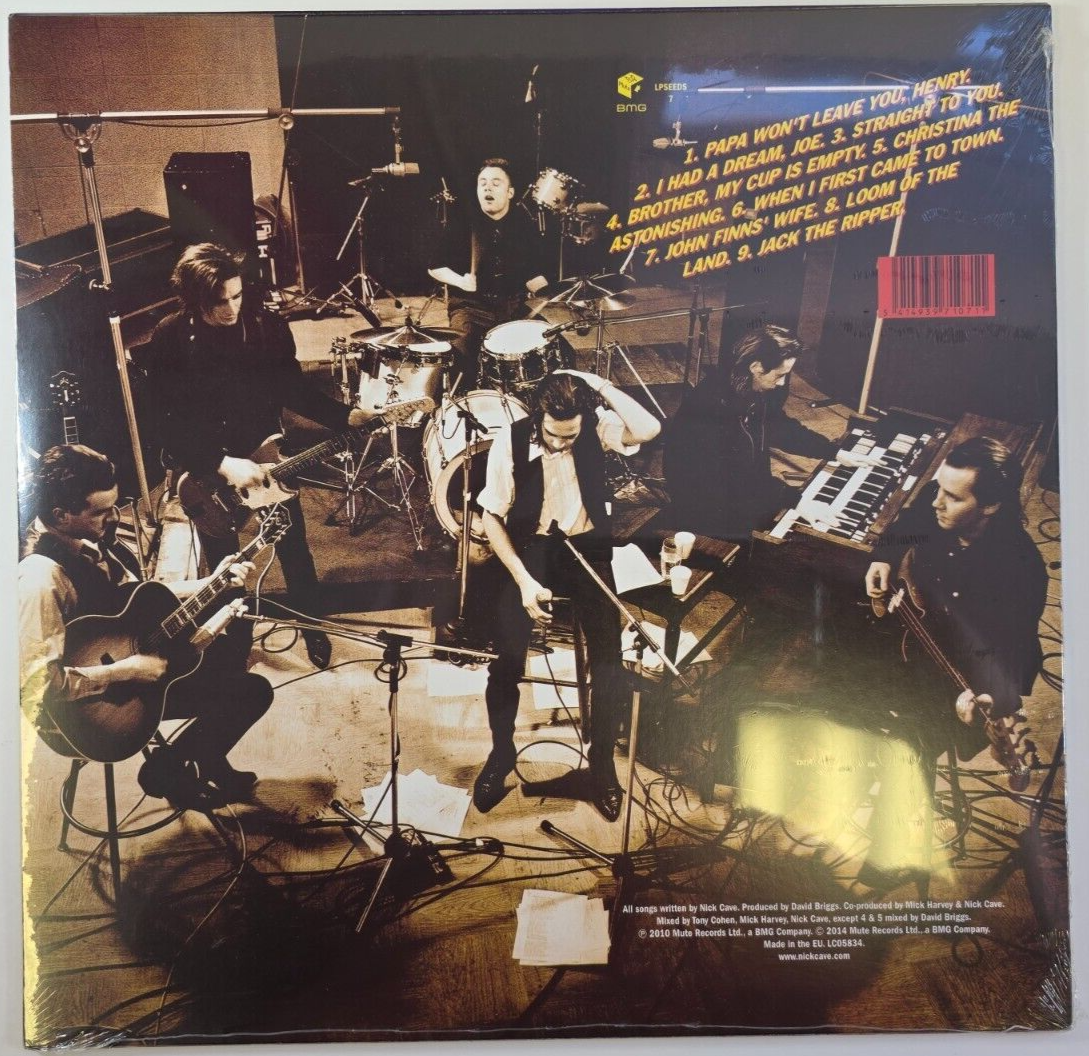 Nick Cave & The Bad Seeds Henry's Dream LP Album vinyl record 2015 remastered