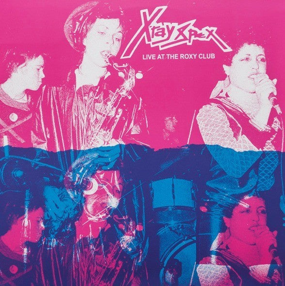 X-Ray Spex Live At The Roxy Club LP Album vinyl record Radiation limited White