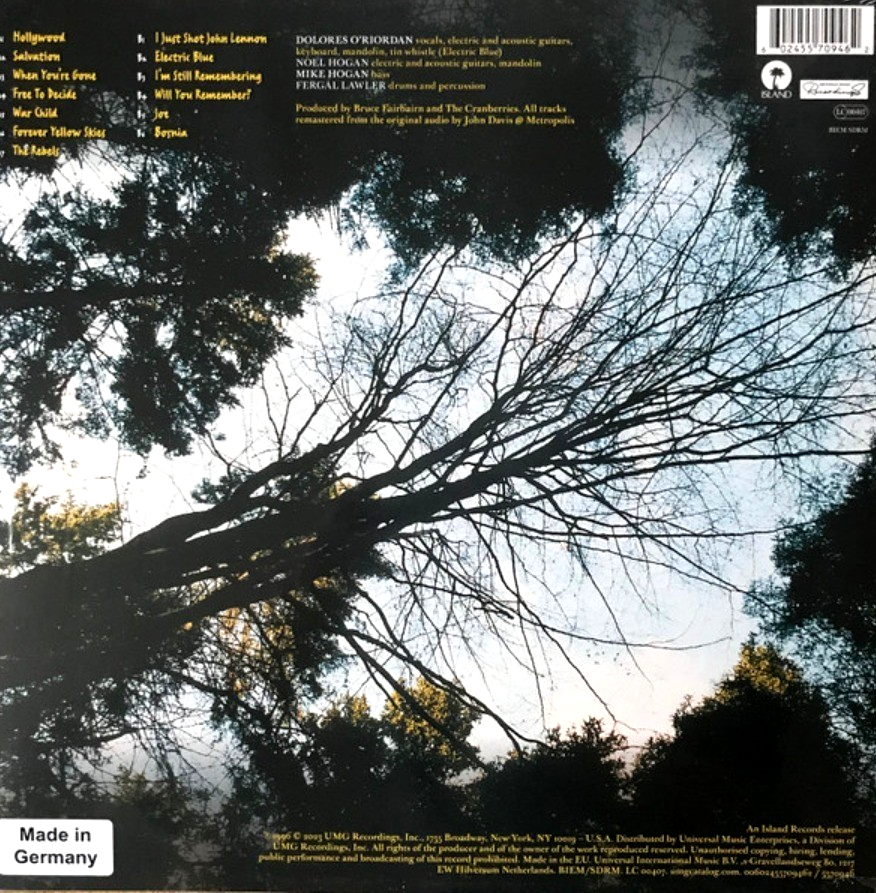 The Cranberries To The Faithful Departed LP Album vinyl record 2023 remastered