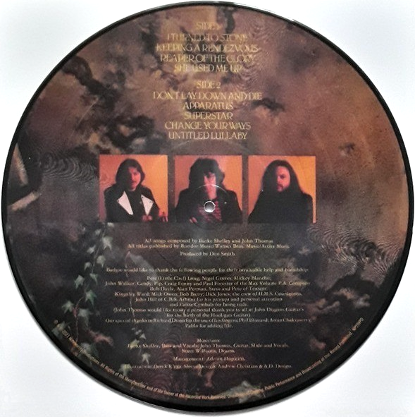 Budgie Nightflight LP album vinyl record limited picture disc 2021 on Noteworthy