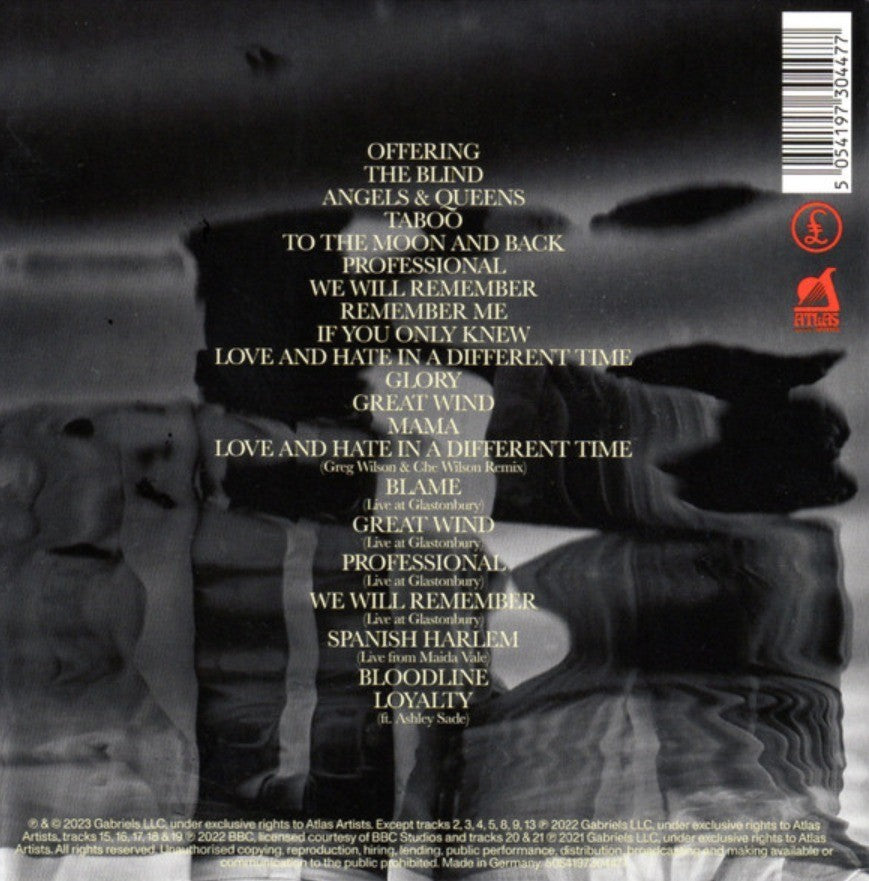 Gabriels Angels & Queens CD Debut Album 2023 Deluxe in digipak on Parlophone