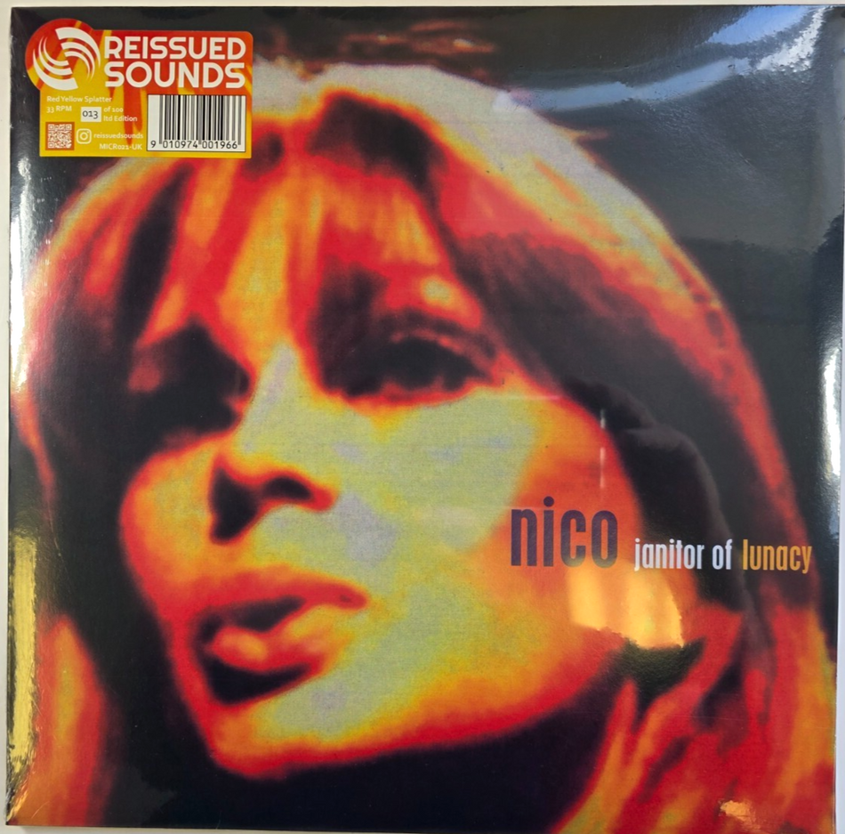 Nico Janitor Of Lunacy LP Album vinyl record numbered splatter Limited reissue