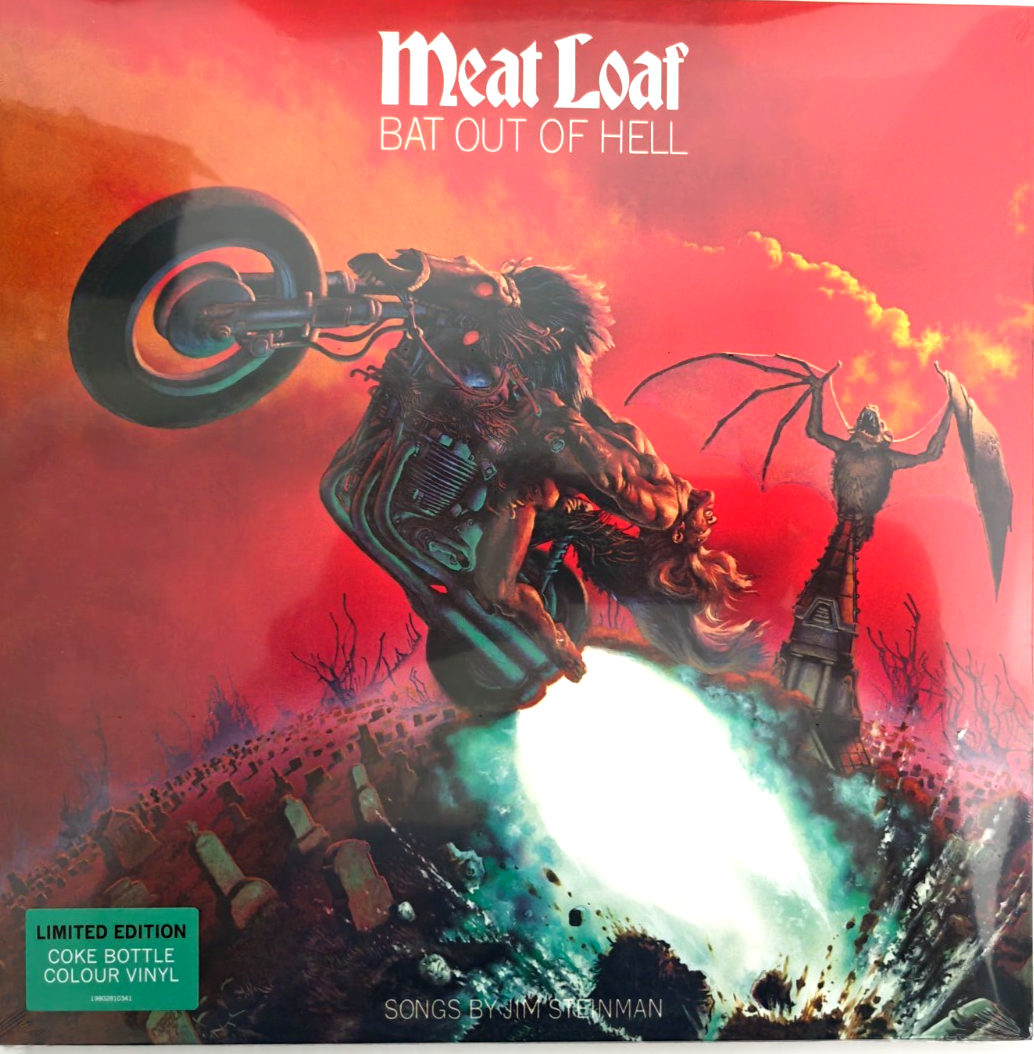 Meat Loaf Bat Out Of Hell LP Album vinyl record limited coke bottle 2024 reissue