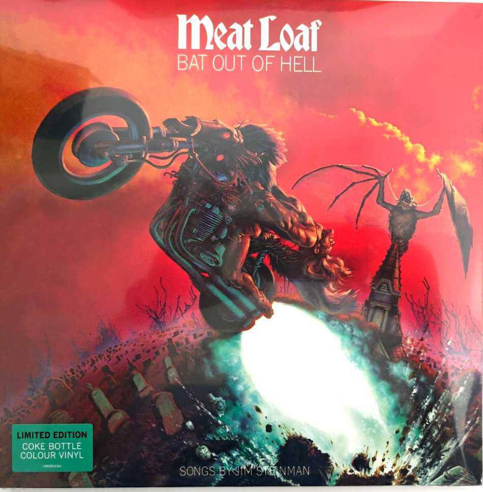 Meat Loaf Bat Out Of Hell LP Album vinyl record limited coke bottle 2024 reissue