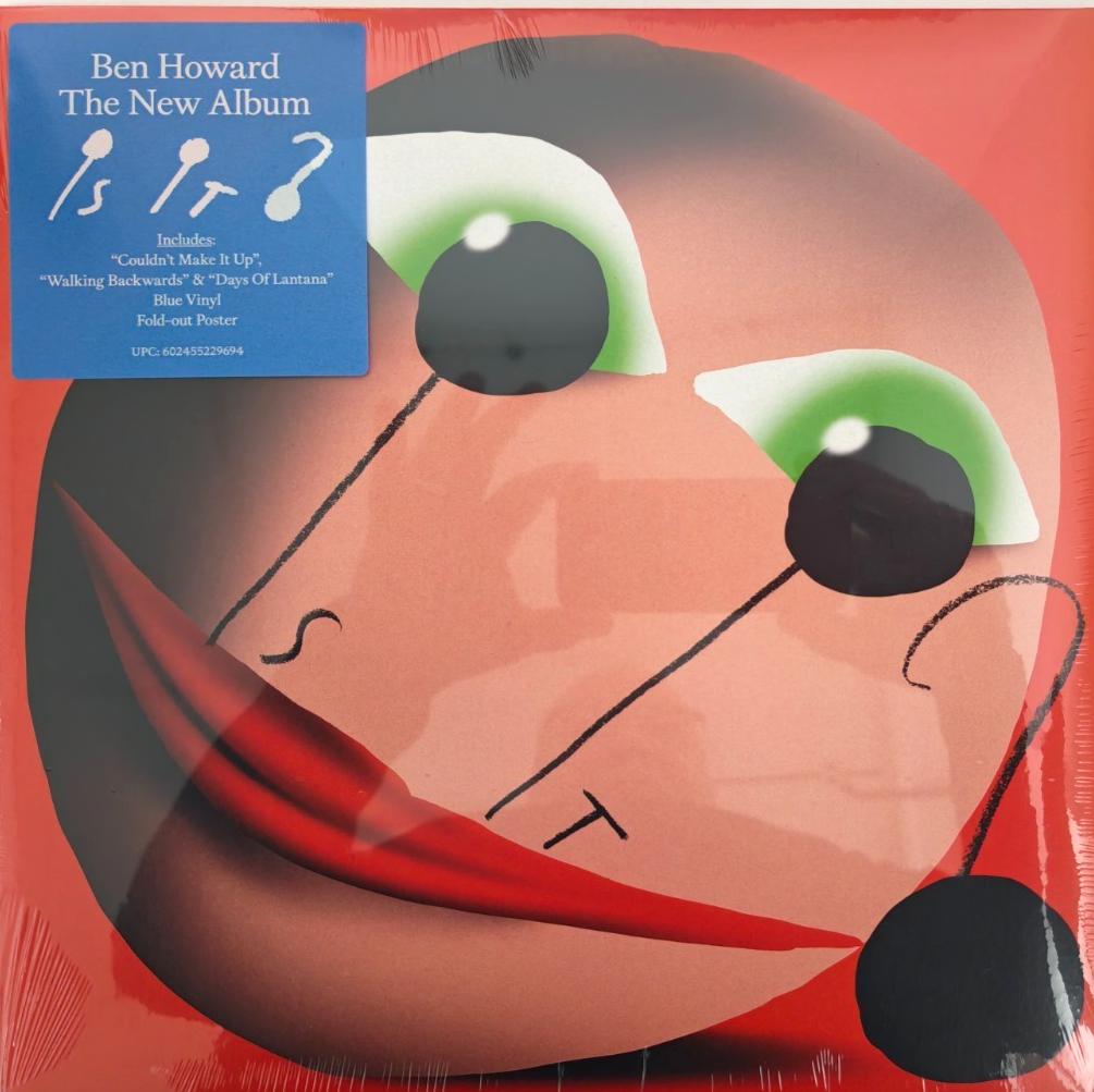 Ben Howard Is It? LP Album vinyl record limited blue 2023 on Island