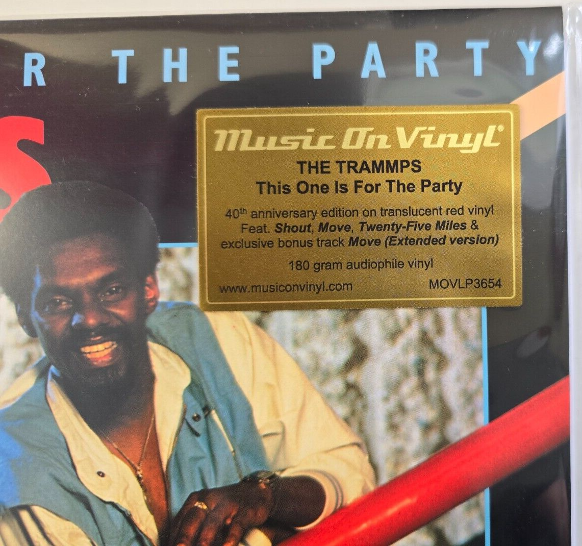 The Trammps This One Is For The Party LP Album vinyl record limited Red 180gram