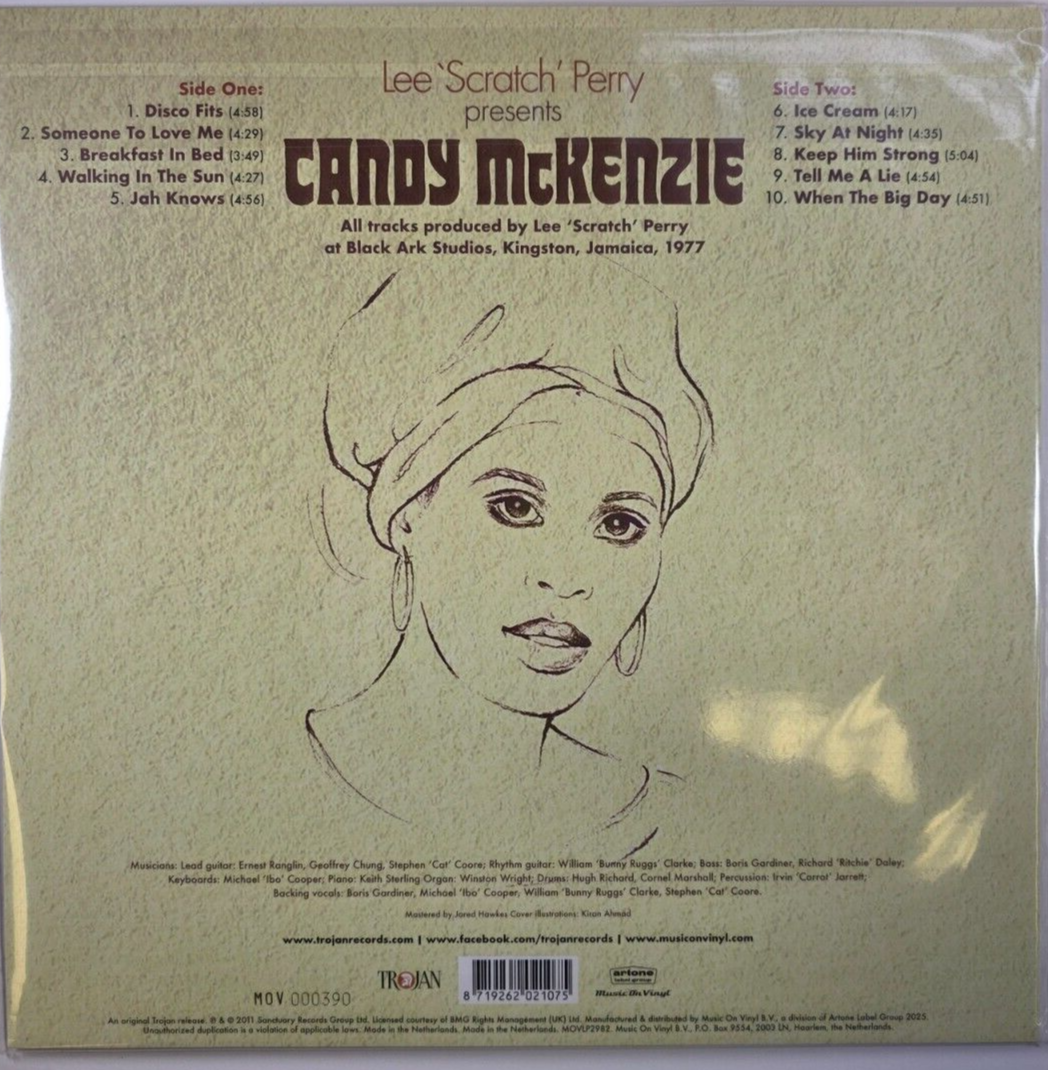 Lee Scratch Perry Presents Candy McKenzie LP Album vinyl record limited Edition