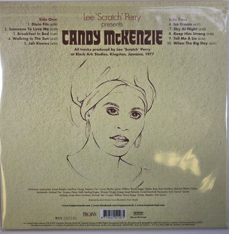 Lee Scratch Perry Presents Candy McKenzie LP Album vinyl record limited Edition