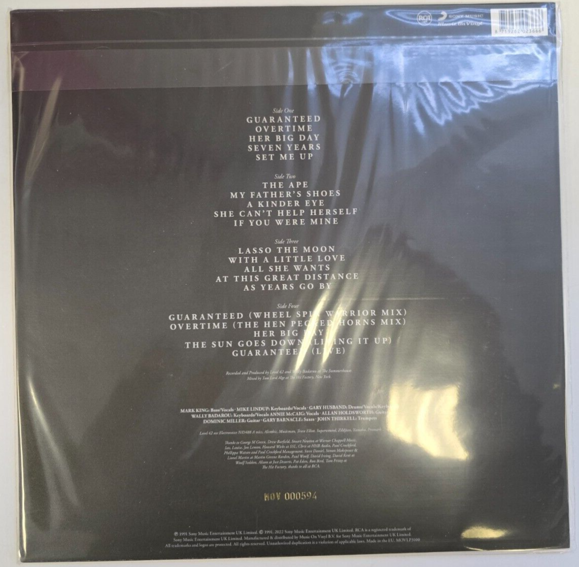 Level 42 Guaranteed  LP Album vinyl record limited silver numbered 2022 expanded