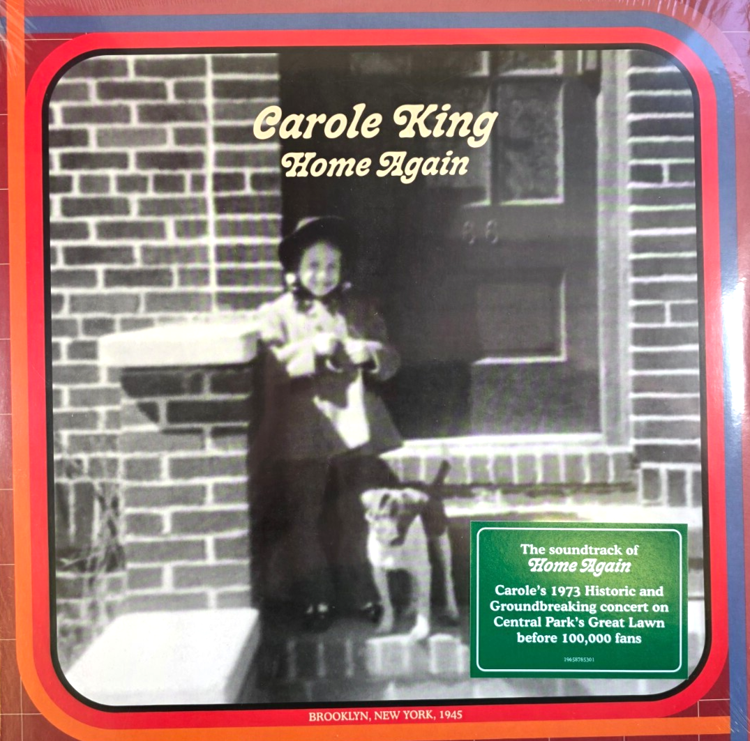 Carole King Home Again LP Album vinyl record 2023 Etched double LP Live