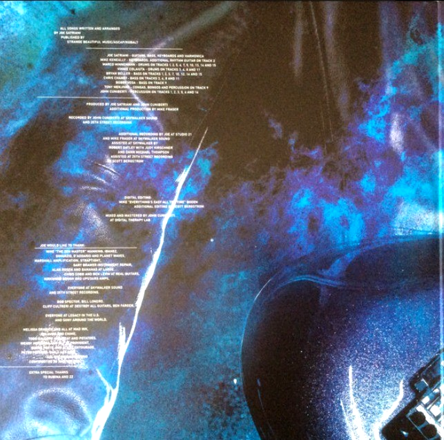 Joe Satriani Shockwave Supernova LP Album vinyl record 2015 on Sony black ed