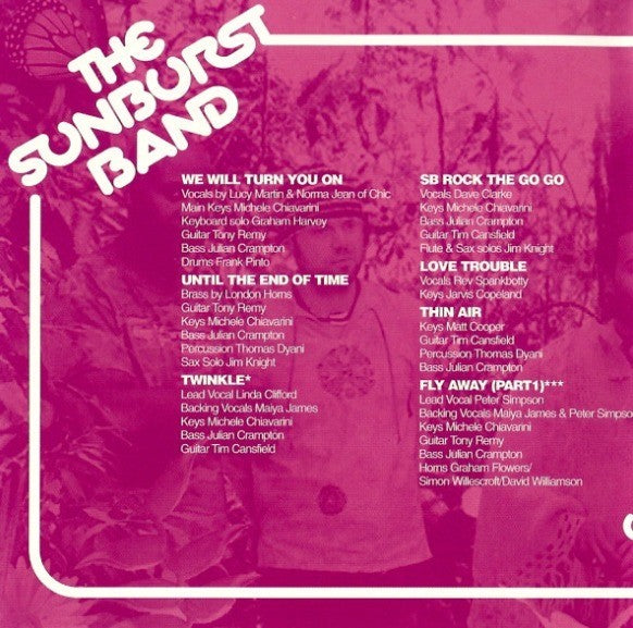 Joey Negro Presents The Sunburst Band Until The End Of Time CD Album Z Records