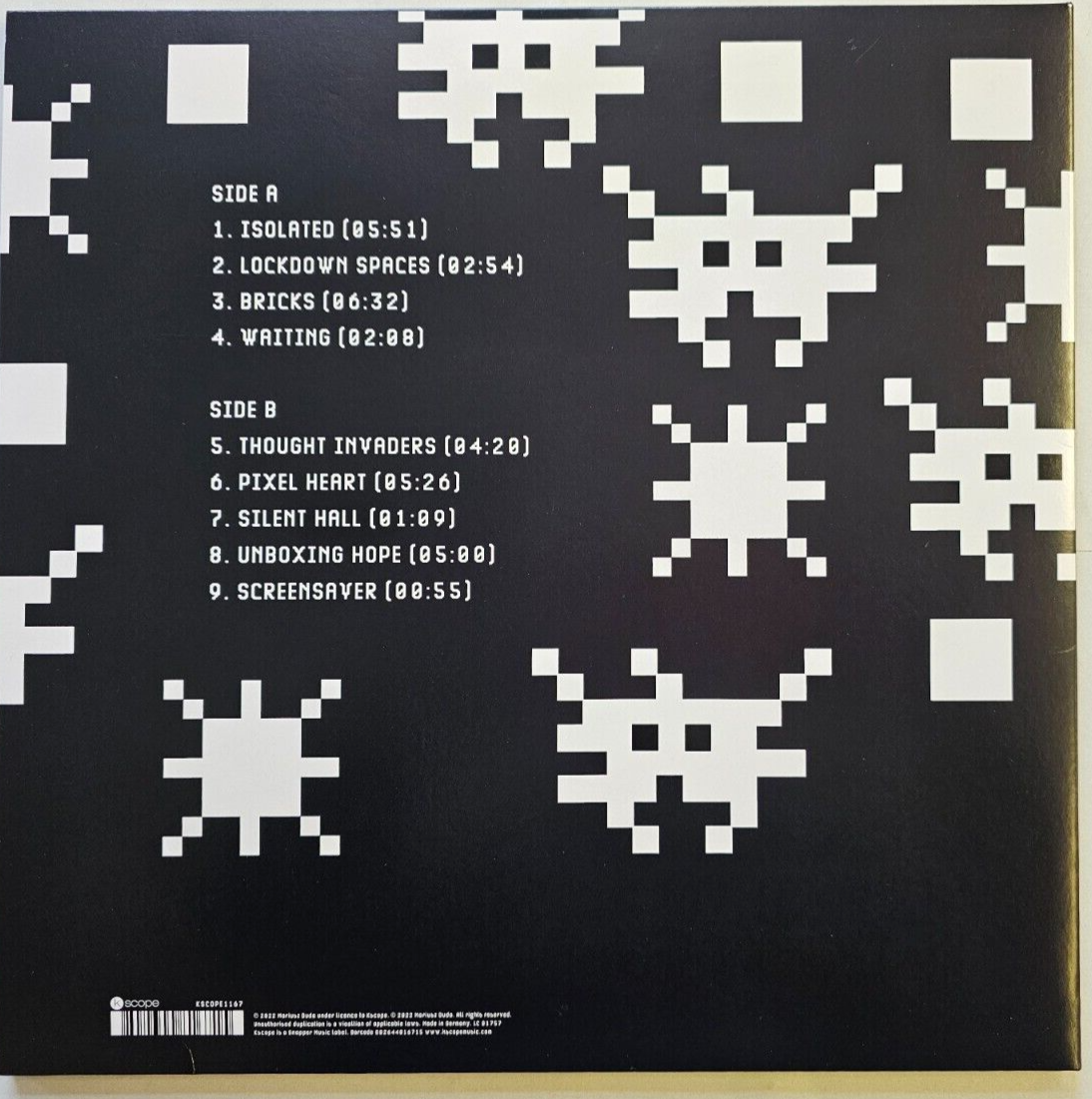 Mariusz Duda – Lockdown Spaces LP Album vinyl record Kscope in gatefold
