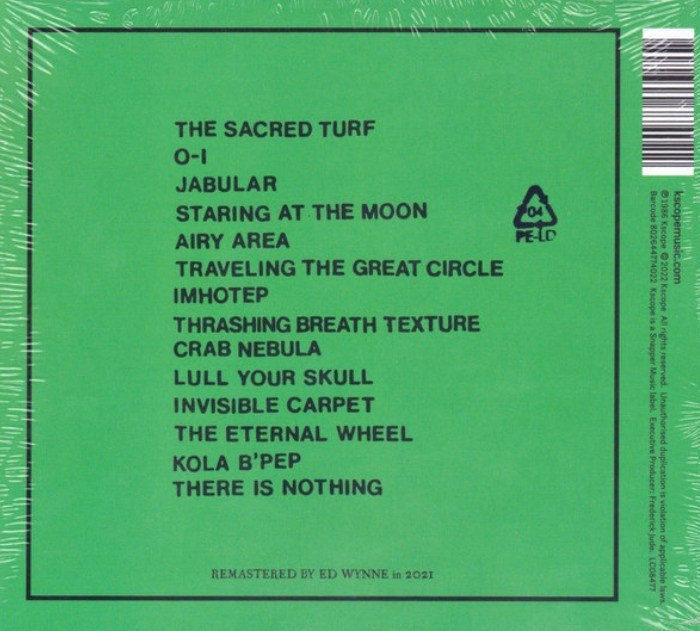Ozric Tentacles There Is Nothing CD album in digipak 2022 Remastered reissue