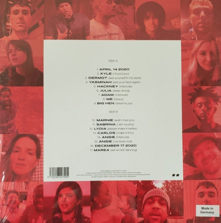 Fred again April 14 – December 17 2020 LP Album vinyl record clear 2022