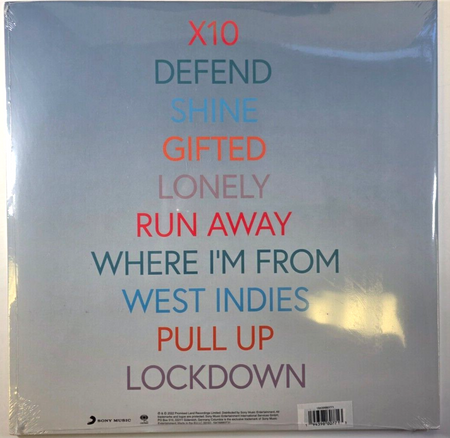 Koffee Gifted LP Album vinyl record limited clear Reggae Dancehall on Sony 2022